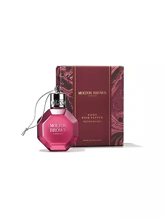 MOLTON BROWN | Fiery Pink Pepper Festive Bauble 75ml | 