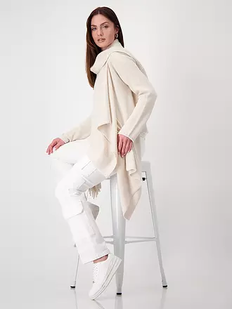 MONARI | Strickjacke - Cape | beige