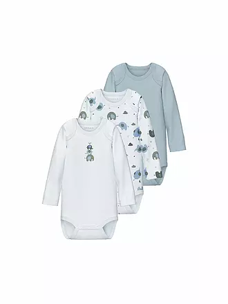 NAME IT | Baby Body 3er Pkg NBMBODY | weiss