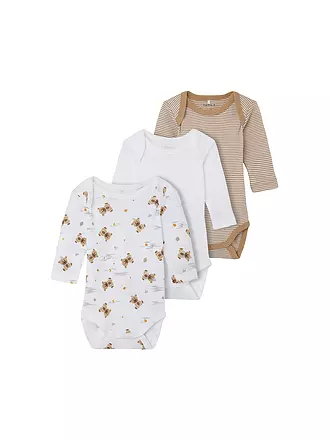 NAME IT | Baby Body NBFBODY 3er Pkg | beige