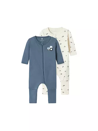 NAME IT | Baby Schlafanzug NBMNIGHTSUIT 2er Pkg. | hellblau