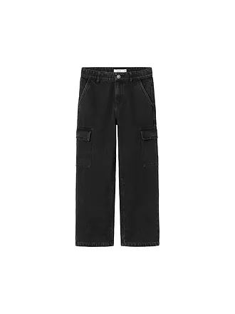 NAME IT | Mädchen Cargojeans Regular Fit NKFROSE | schwarz