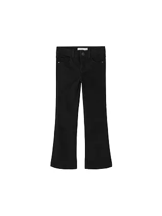 NAME IT | Mädchen Jeans Skinny Bootcut Fit NKFPOLLY | schwarz