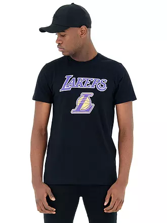 NEW ERA | T-Shirt LAKERS | schwarz