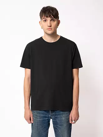 NUDIE JEANS | T-Shirt UNO EVERYDAY TEE | schwarz