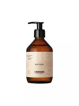 OBVIOUS | Une Figue Liquid Soap Hand & Body 300ml | keine Farbe