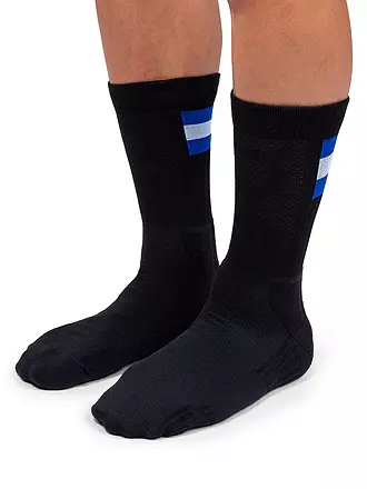 ON | Socken black / indigo | schwarz