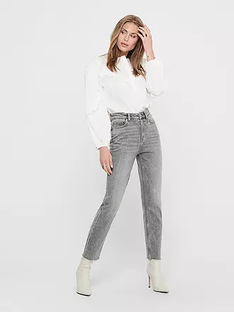 ONLY | Highwaist Jeans Straight Fit ONLEMILY | grau