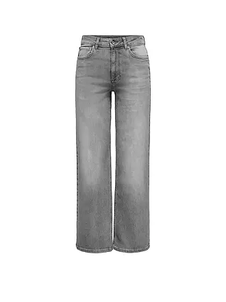 ONLY | Highwaist Jeans Wide Leg ONLMADISON | hellgrau