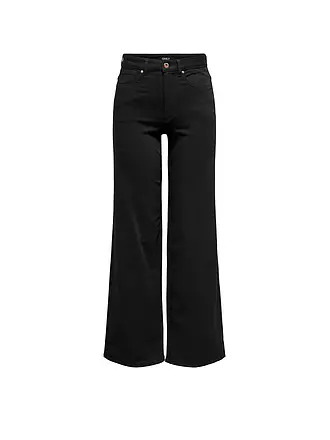 ONLY | Jeans Wide Leg Fit | schwarz