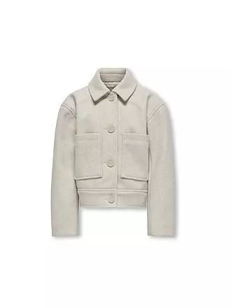 ONLY | Mädchen Overshirt KOGADINA | beige