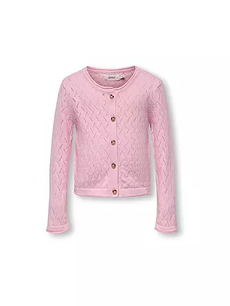 ONLY | Mädchen Strickjacke KMGMEGAN LIFE | rosa