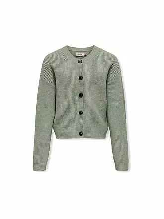 ONLY | Mädchen Strickjacke KOGKATIA | grün