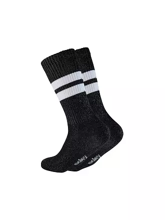 OOLEY | Socken ELECTRA LUNGO sunset | schwarz