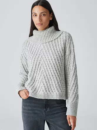 OPUS | Rollkragenpullover PLINEA | grau