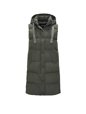 OPUS | Steppgilet WIGILO | dunkelgrün