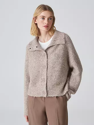 OPUS | Strickjacke DAZZI | braun