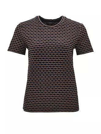 OPUS | T-Shirt SIWAVE | braun