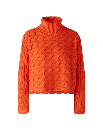 OUÍ | Rollkragenpullover | rot