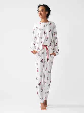 P.J.SALVAGE | Pyjama CADY CANE LANE | creme