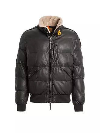 PARAJUMPERS | Lederjacke ALF | grau