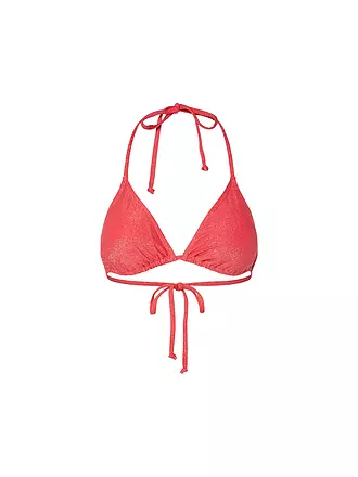 PIECES | Bikini Oberteil PCLAOMI | rot