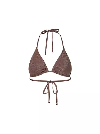 PIECES | Bikini Oberteil PCLAOMI | rot