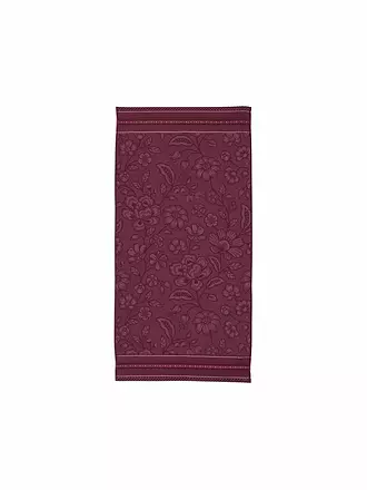 PIP STUDIO | Duschtuch  JASMIN JACQUARD 70x140cm Dark Pink | grün