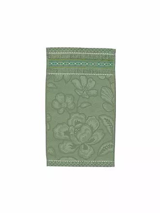 PIP STUDIO | Gästetuch  JASMIN JACQUARD 30x50cm Green | dunkelblau