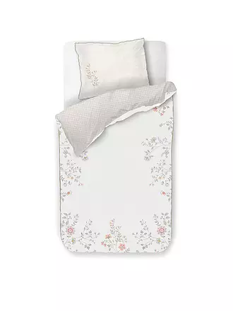 PIP STUDIO | Perkal Bettwäsche CAMPO DE FLORES 70x90cm/140x200cm Off White | weiss