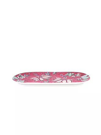 PIP STUDIO | Platte oval 33,3x15cm Flower Festival Dark Pink | beere