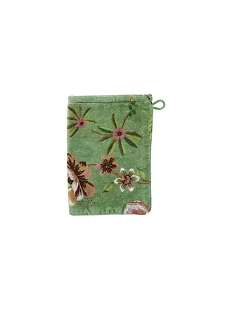 PIP STUDIO | Waschhandschuh 16x22cm SECRET GARDEN Khaki | grün