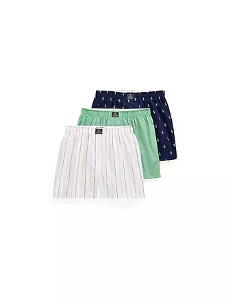 POLO RALPH LAUREN | Boxershorts 3-er Pkg. blau | olive