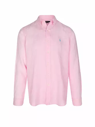 POLO RALPH LAUREN | Leinenhemd Custom Fit | rosa