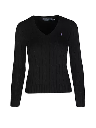 POLO RALPH LAUREN | Pullover Slim Fit KIMBERLY | schwarz