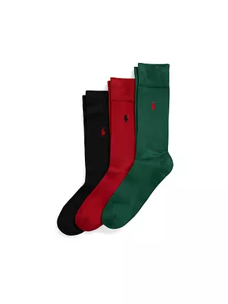 POLO RALPH LAUREN | Socken 3er Pkg. black assorted | schwarz