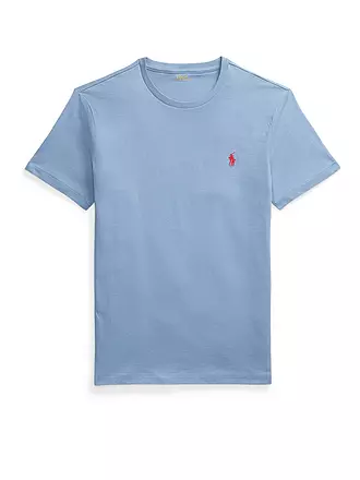 POLO RALPH LAUREN | T Shirt Custom Slim Fit | hellblau