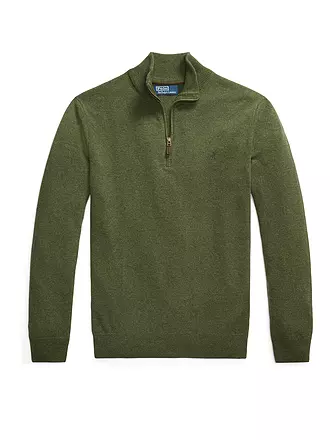 POLO RALPH LAUREN | Troyer Pullover Regular Fit | olive