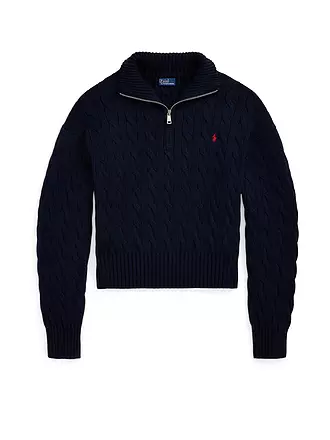 POLO RALPH LAUREN | Troyer Pullover | dunkelblau