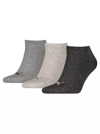 PUMA | Sneakersocken 3-er Pkg. neutral combo | grau