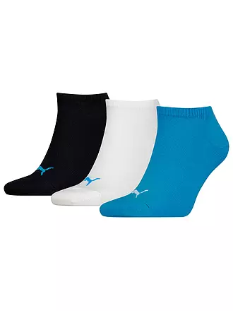 PUMA | Sneakersocken 3-er Pkg. neutral combo | blau