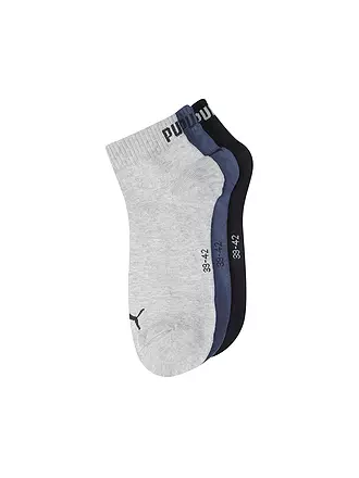 PUMA | Socken 3er Pkg.  anthrazit | blau