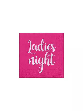 RAEDER | Cocktail Servietten 25x25cm LADIES NIGHT | pink