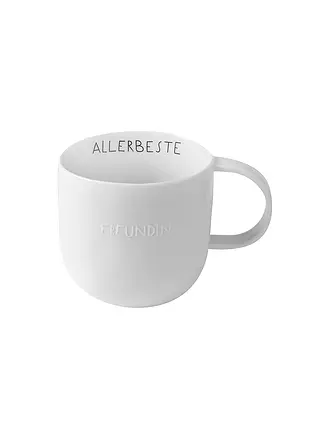 RAEDER | DINING Breakfast Tasse Glücksbringer 300ml | weiss