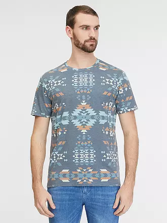 RAGWEAR | T-Shirt SWANNIS AZTECO | grau