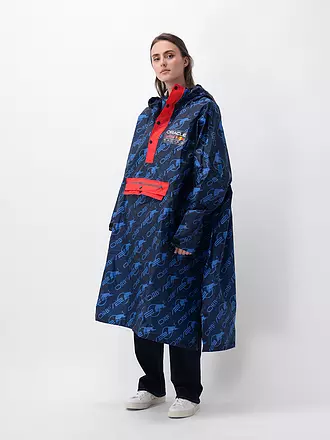 RAINKISS | Regenjacke - Regenponcho Back to Black Art | blau