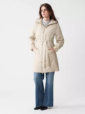 RAINS | Regenjacke LOHJA LONG INSULTED CURVED JACKET | beige