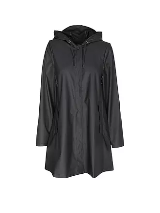 RAINS | Regenjacke | schwarz