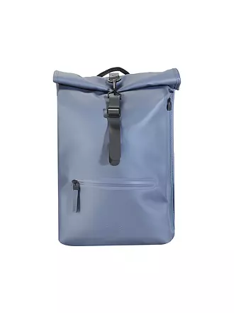 RAINS | Rucksack ROLLTOP W3 | silber