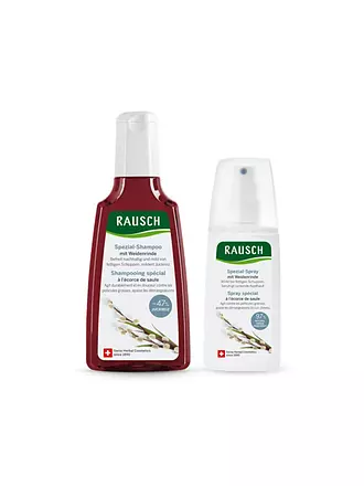 RAUSCH | Geschenkset - Weidenrinde Shampoo und Spezial Spray 200ml/100ml | keine Farbe